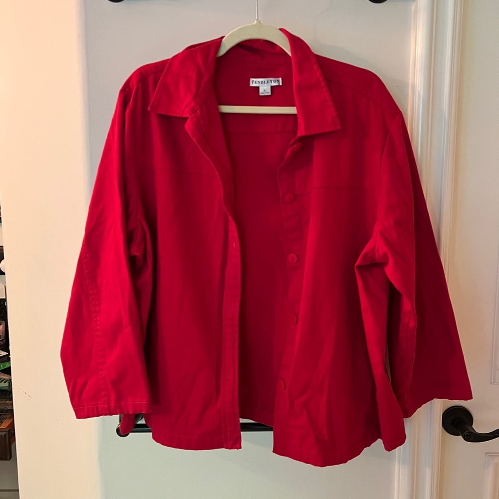 Red Pendleton Jacket - image 6